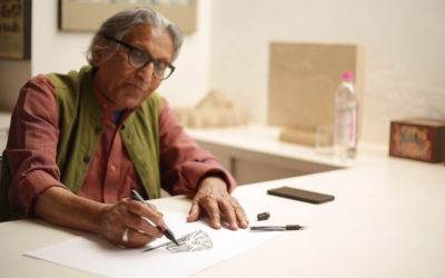 “Midas College Bids Farewell to                 Prof. Balkrishna Vithaldas Doshi          With Flowers and Silence”