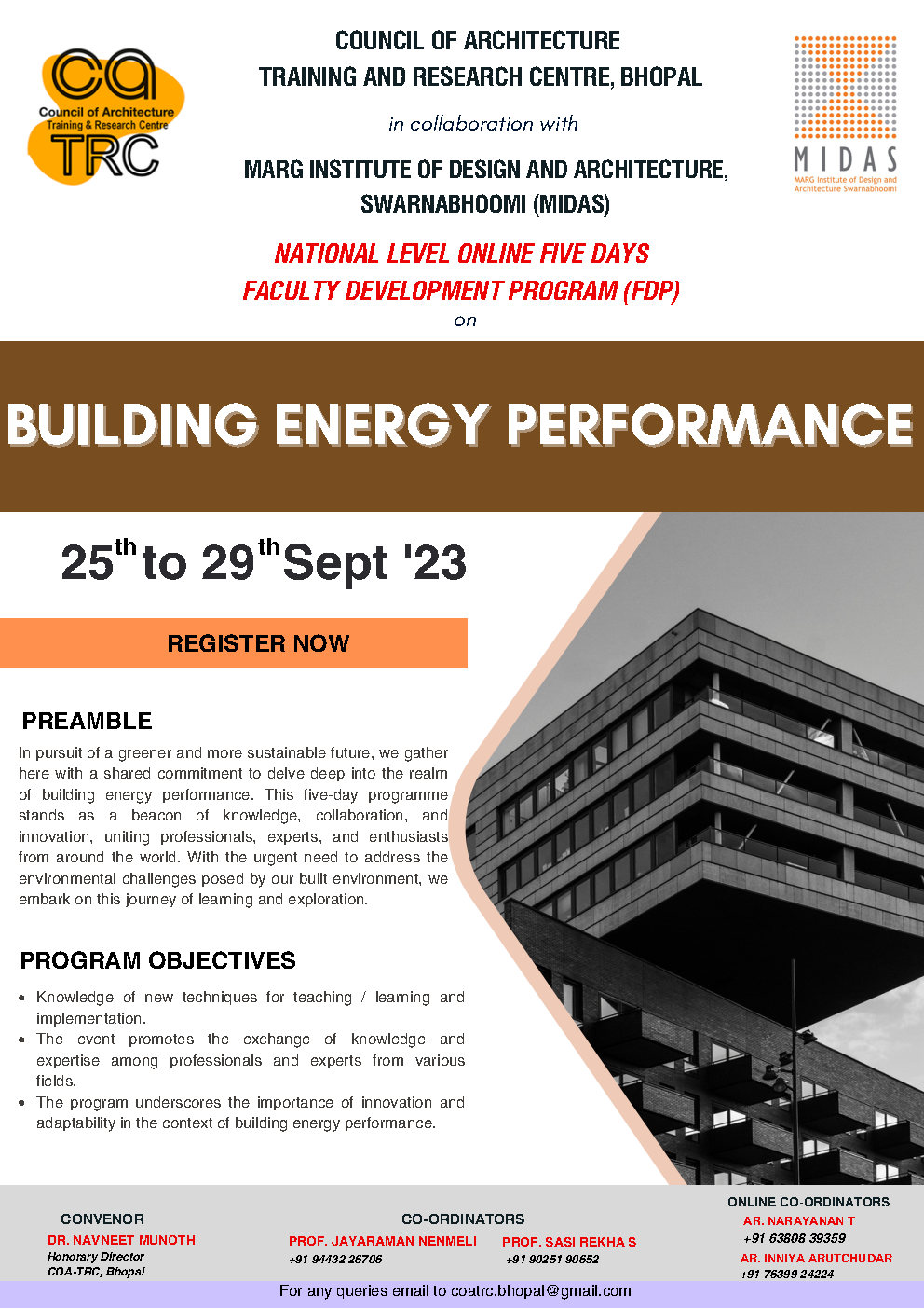Page 1 FDP on Building Energy Performance